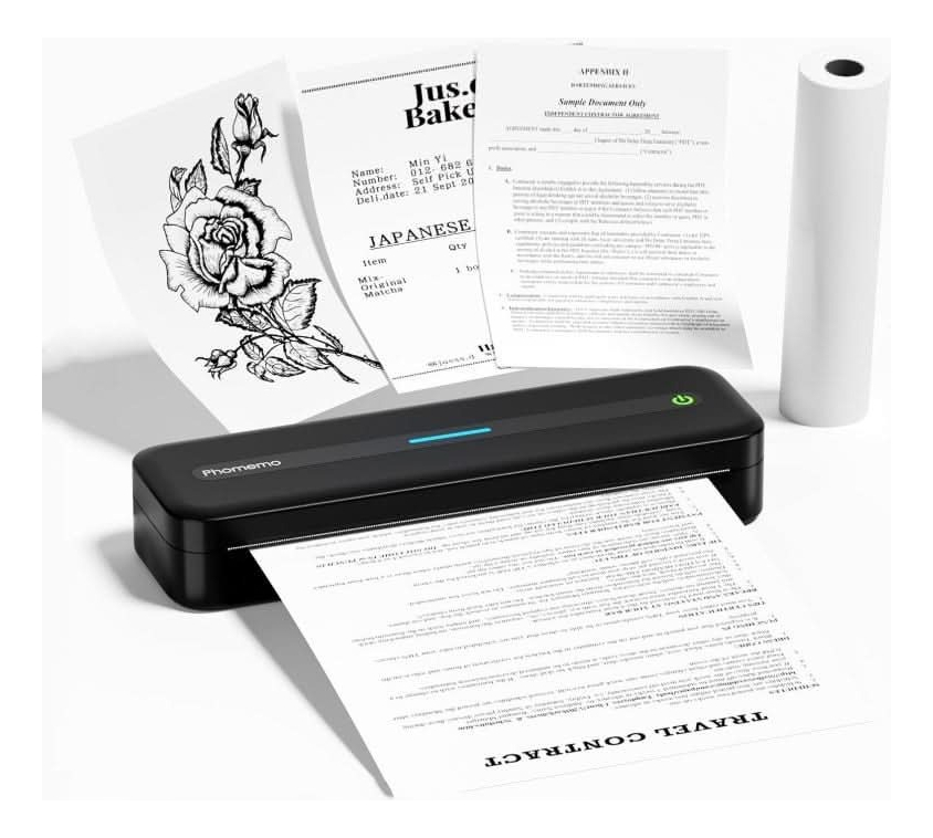 Impresora Térmica Portátil Phomemo M832 - Compacta Y Eficaz Gris Oscuro