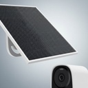 Kit Camara Seguridad Cb54 Wifi 2w Panel Solar Blanco