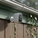 Kit Camara Seguridad Cb54 Wifi 2w Panel Solar Blanco