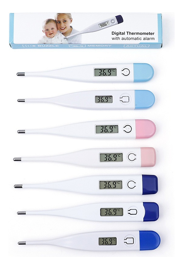 Termómetro Digital Rápido Y Preciso Blanco