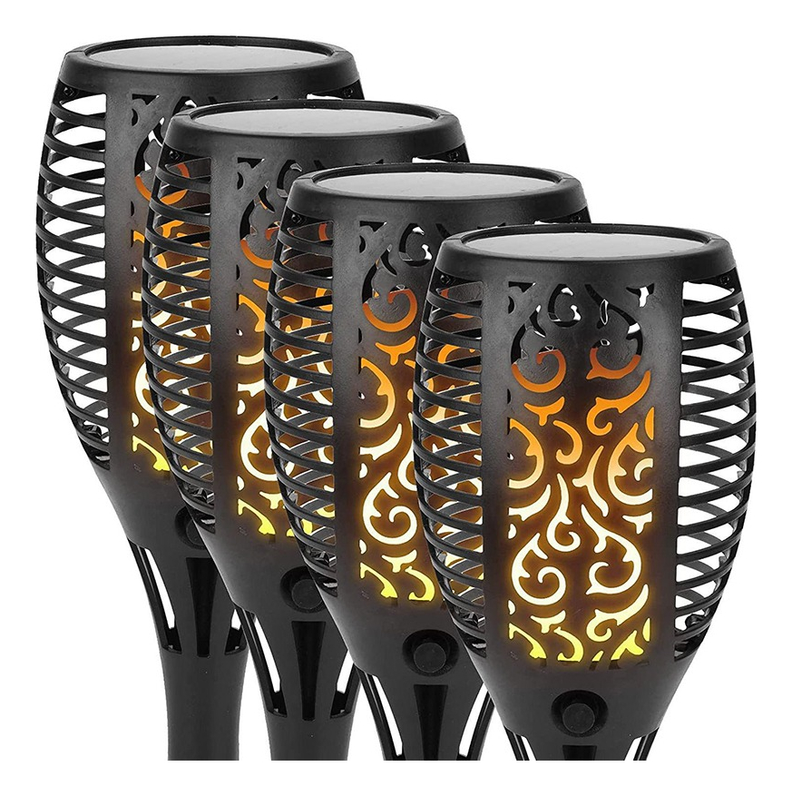 Luz Solar Jardín Led Ip65 - Negro