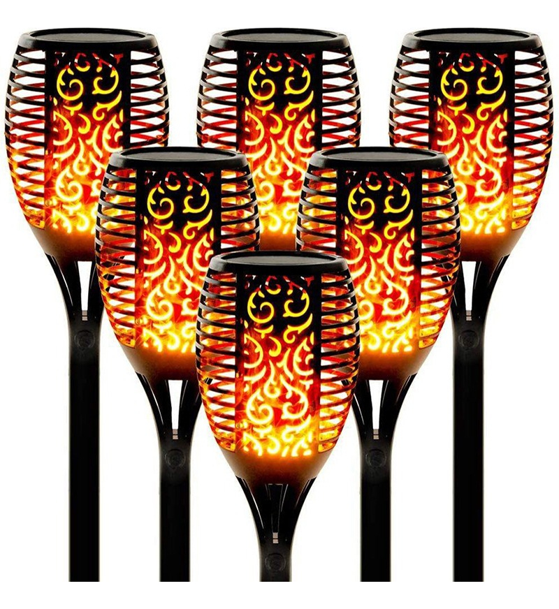 Luz Solar Jardín Led Ip65 - Negro