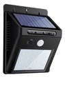 Reflector Led Solar Lightsolarlamp 4w Negro Frío Blanco Frío