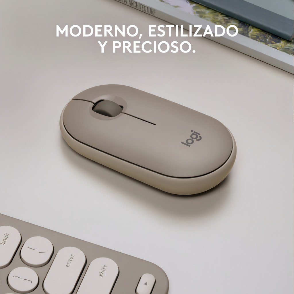 Mouse Logitech Inalambrico Pebble M350