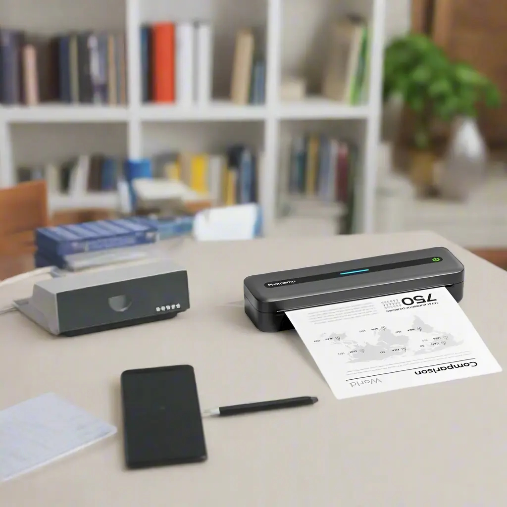 Impresora Térmica Portátil Phomemo M832 - Compacta Y Eficaz Gris Oscuro